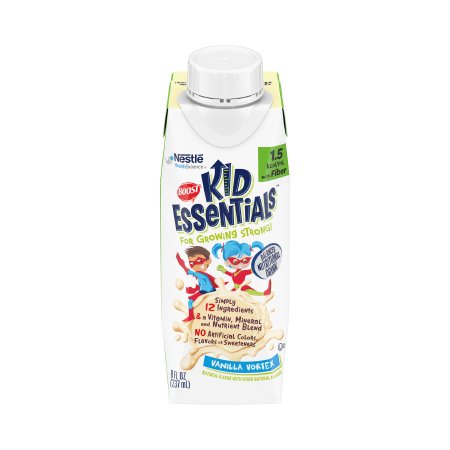 Boost Kid Essentials 1.5 with Fiber Flavored Ready to Use Oral Supplement/Tube Feed Formula, 8 oz. Carton