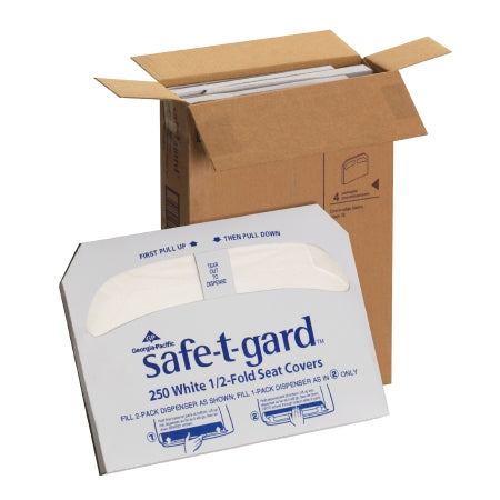 47052 Safe T Gard Half-Fold Toilet Seat Cover by Georgia-Pacific