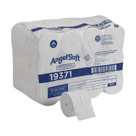 19371 Angel Soft Professional Series Compact Standard Size 2-Ply Coreless Roll Toilet Tissue by Georgia-Pacific