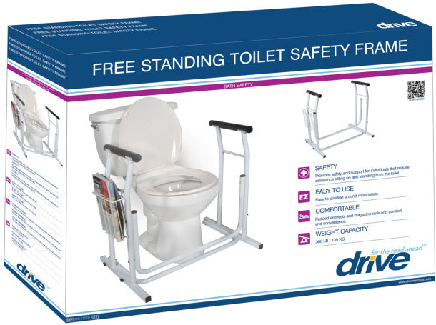 Drive™ Free-standing Toilet Safety Rail