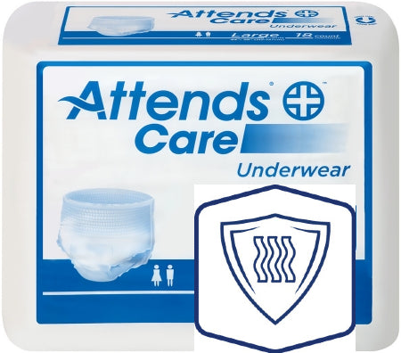 Attends® Care Unisex Disposable Absorbent Underwear, Pull On Brief, Moderate Absorbency