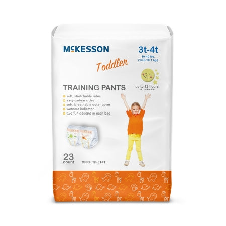 McKesson Unisex Disposable Toddler Training Pants, 