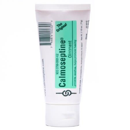 Calmoseptine® Skin Protectant, Menthol / Zinc Oxide, 0.44% - 20.625% Strength, Scented Ointment, 2.5 oz. Tube