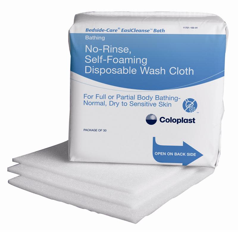 Bedside-Care EasiCleanse Rinse-Free Bath Wipe By Coloplast 