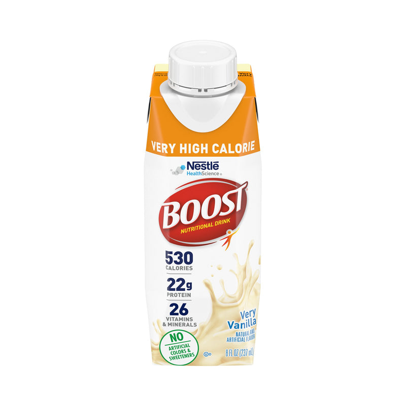 Boost Very High Calorie Flavored Ready to Use Oral Supplement, 8 oz Tetra Brik