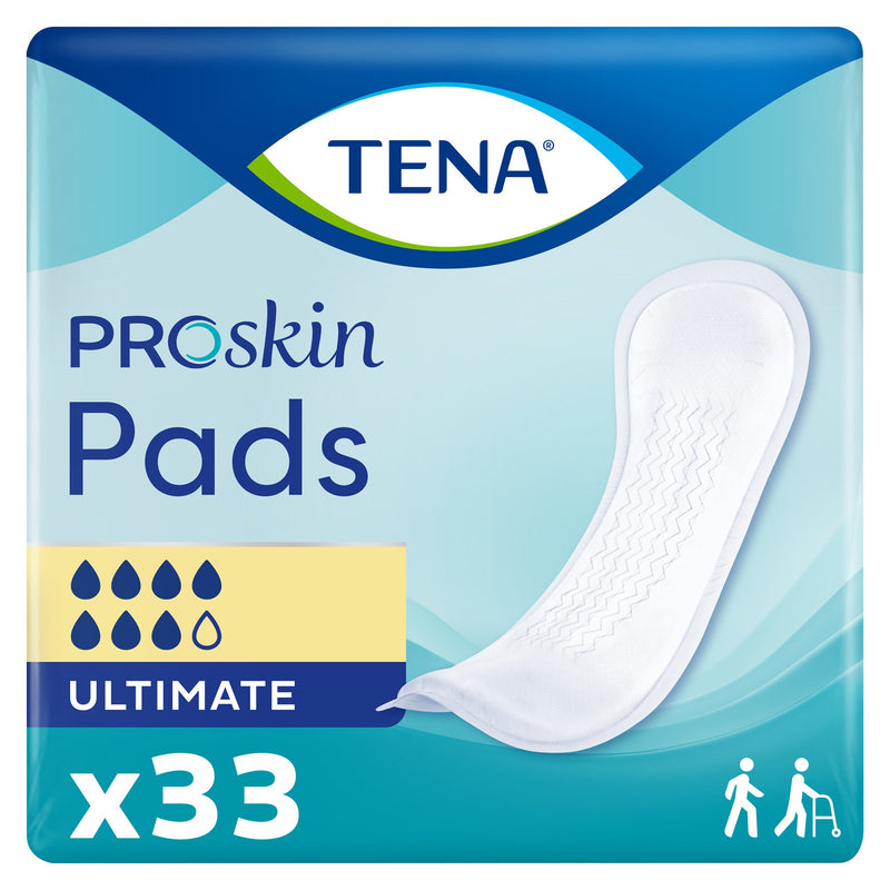 TENA® Light Ultimate Unisex Disposable Bladder Control Pad, One Size Fits Most, Heavy Absorbency