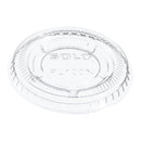 Dart® Solo® Disposable Clear Plastic Souffle Cup Lid (PL100N)