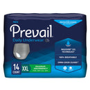 Prevail Daily Underwear, Men's Disposable Absorbent Underwear, Heavy Absorbency