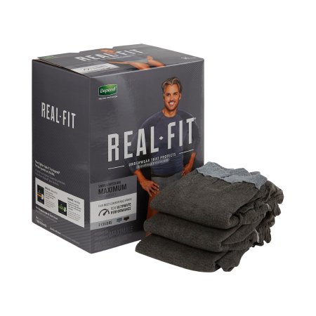 Kimberly Clark Male Adult Absorbent Underwear Depend Real Fit Pull On with Tear Away Seams - Heavy Absorbency