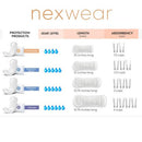 Nexwear Ultimate Disposable Adult Unisex Bladder Control Pad, 15-3/4" Length, Heavy Absorbency (0290)