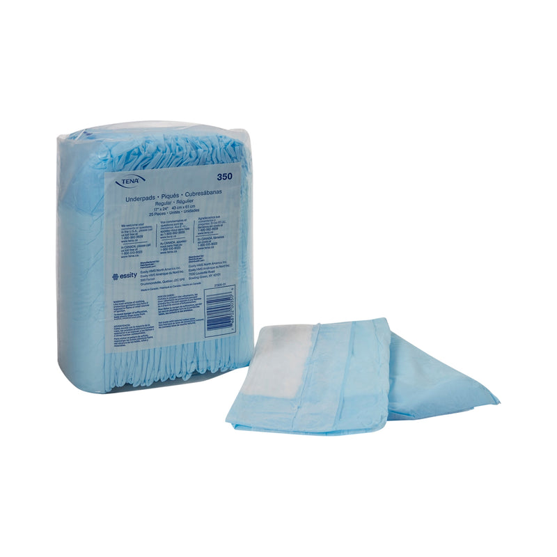 TENA® Regular Disposable Fluff Underpad, Light Absorbency