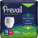 Prevail® Daily Underwear Maximum Unisex Adult Absorbent Underwear, Heavy Absorbency