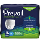 Prevail® Daily Underwear Maximum Unisex Adult Absorbent Underwear, Heavy Absorbency