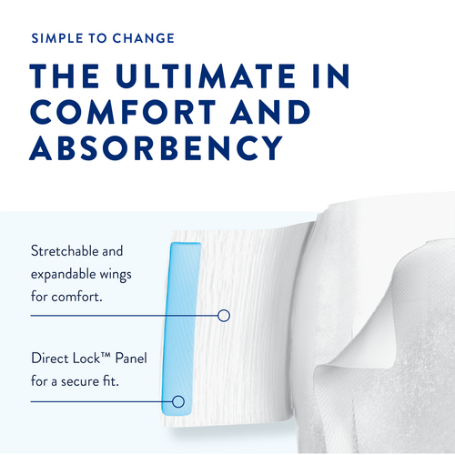 Prevail Air Incontinence Brief, Ultimate Plus Absorbency Size 1/Medium