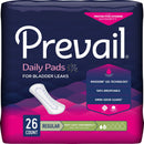 Prevail® Daily Pads Female Bladder Control Pad, Small 7-1/2 Inch Length, Light Absorbency