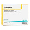 DermaView II™ 4 x 4.5" Transparent Film Dressing with Border (00253E)