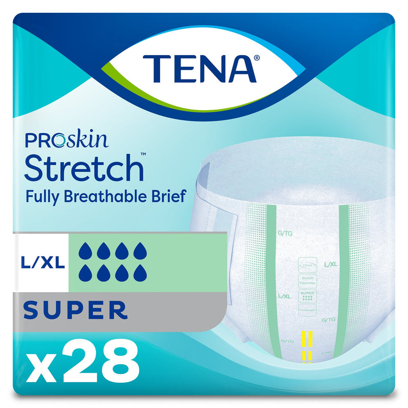 TENA ProSkin Stretch Super Adult Unisex Disposable Incontinent Brief