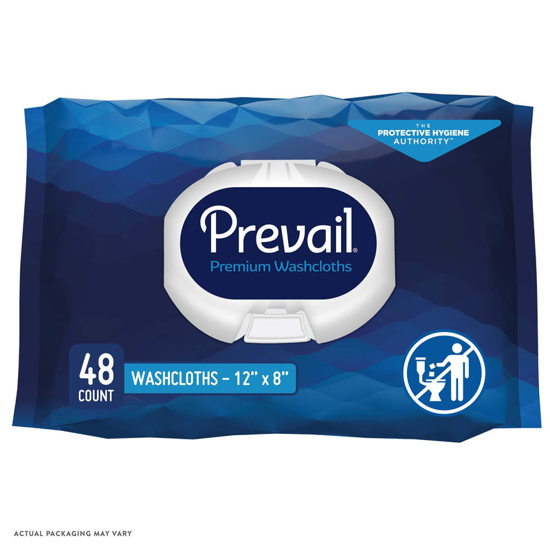 Prevail Soft Pack Personal Wipes, 8 X 12 Inch