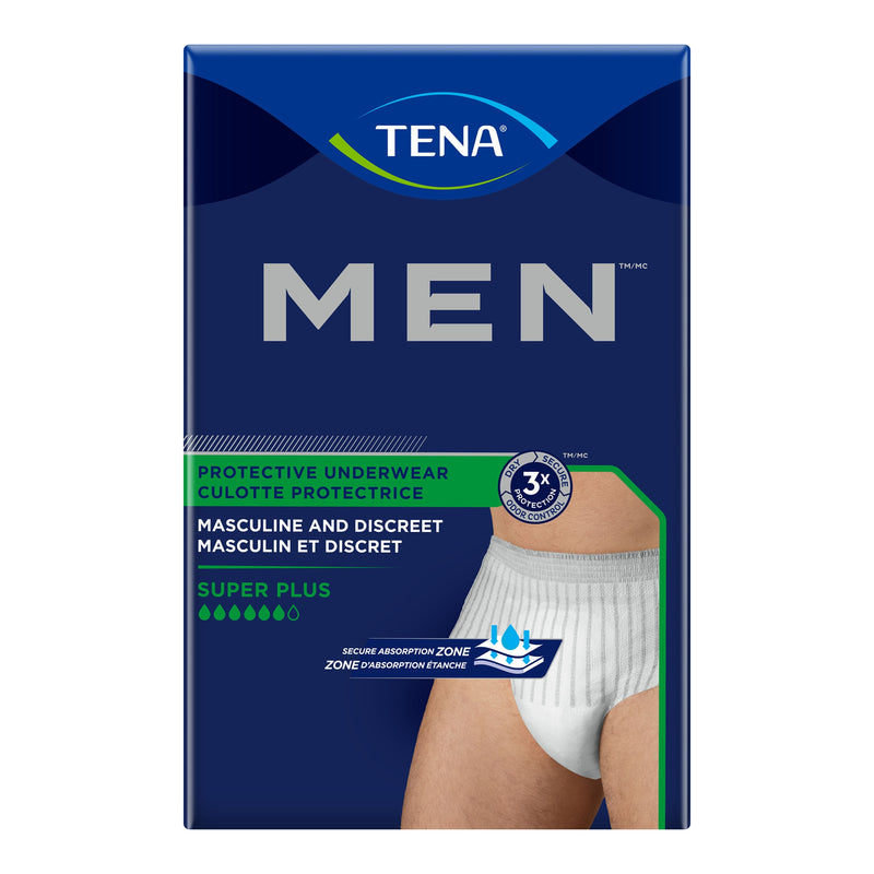 TENA® MEN™ Super Plus Disposable Fitted Absorbent Underwear, Moderate Absorbency