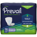 Prevail® Daily Pant Liners Unisex Adult Disposable incontinence Liner, 28 Inch Length, Heavy Absorbency (PL-115)