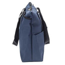 Medical Zippered Tote Navy with Black Trim 600D Waterproof Polyester 5.75 X 12 X 15 Inch
