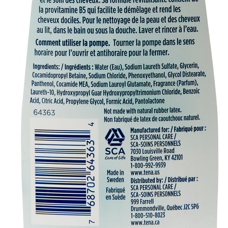 TENA® ProSkin™ Shampoo and Body Wash, Scented, 16.9 oz. Pump Bottle