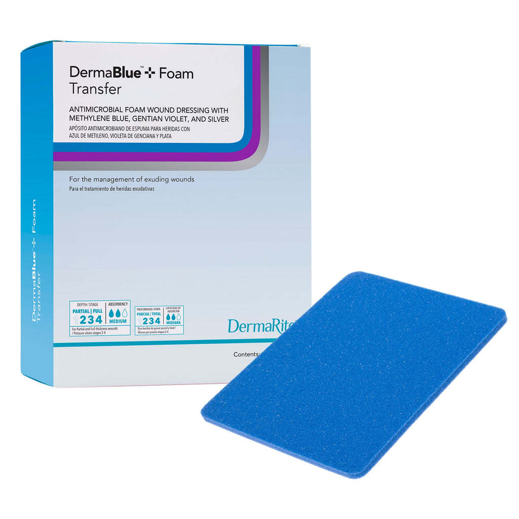 DermaBlue+™ Foam 4 x 5