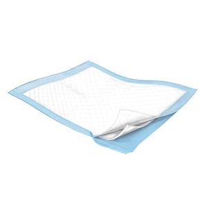 Covidien Simplicity Light-Absorbent Fluff Underpad, 23 x 36 Inch, Blue