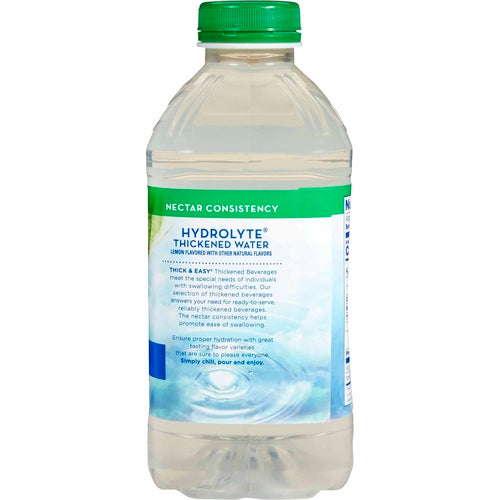 Thick & Easy® Hydrolyte® Ready to Use Thickened Water, 46 oz. Bottle, Lemon Flavor  Nectar Consistency
