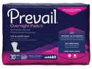 Prevail® Overnight Female Disposable Bladder Control Pad, One Size Fits Most, Heavy Absorbency