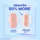 Always® Infinity with Flex Foam Feminine Pad, Maxi with Wings (10037000117145)