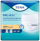 TENA ProSkin™ Plus Unisex Disposable Breathable Absorbent Underwear, Pull On with Tear Away Seams, Moderate Absorbency