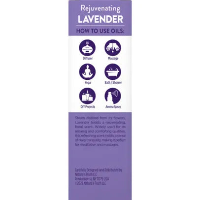 Pure Essential Oil Nature's Truth® Lavender Oil 15 mL