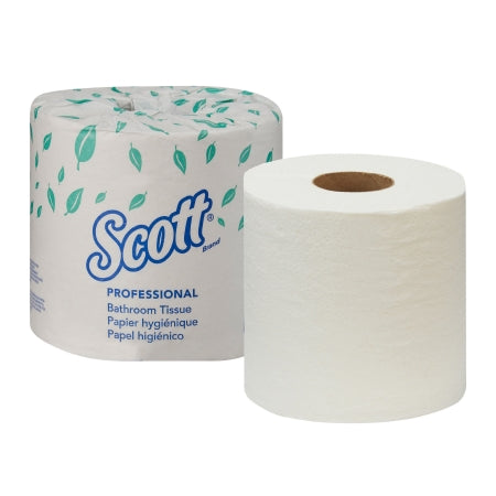 04460 Scott Essential Standard Size 2-Ply Cored Roll Toilet Tissue by Kimberly-Clark