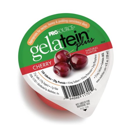 Gelatein® Plus Oral Supplement, Cherry Flavor, Ready to Use 4 oz. Cup