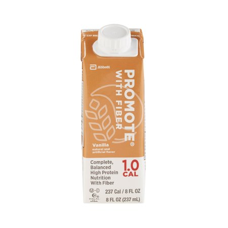 Oral Supplement / Tube Feeding Formula Promote™ with Fiber Vanilla Flavor Ready to Use 8 oz. Carton