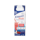 Oral Supplement Ensure® Plus Therapeutic Nutrition 8oz Carton Strawberry Flavor - Case