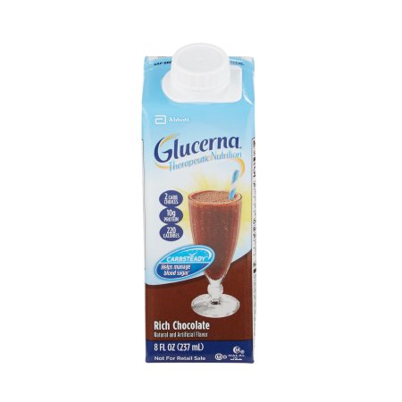 Oral Supplement Glucerna® Therapeutic Nutrition Shake Ready to Use 8 oz. Carton