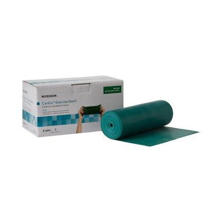 Exercise Resistance Band McKesson CanDo® Green 5 Inch X 6 Yard Medium Resistance - One