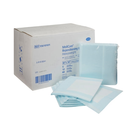 Positioning Underpad MoliCare® 30 X 36 Inch Disposable Polymer Heavy Absorbency