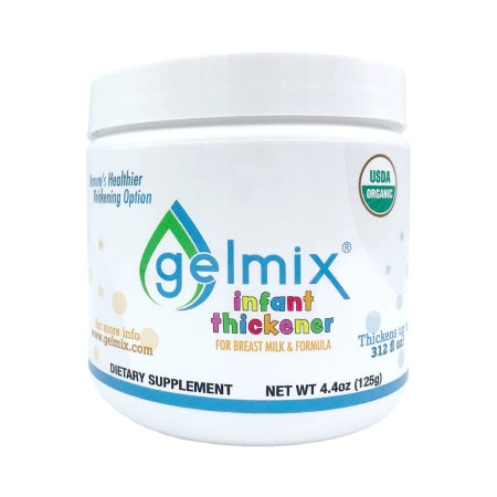 Infant Formula and Breast Milk Thickener Gelmix® 4.4 oz. Jar Unflavored Powder Nectar Consistency