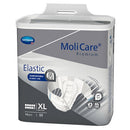 Unisex Adult Incontinence Brief MoliCare® Premium Elastic 10D Disposable Heavy Absorbency