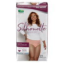 Kimberly Clark Female Adult Absorbent Underwear Depend Silhouette Pull On with Tear Away Seams Disposable Heavy Absorbency