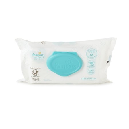 Baby Wipe Pampers® Sensitive Soft Pack Unscented