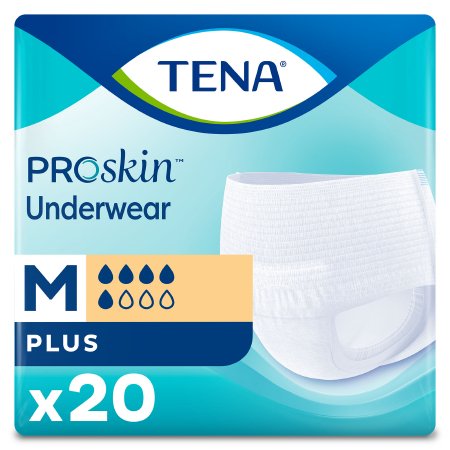 TENA ProSkin Plus Unisex Breathable Pull On Absorbent Underwear