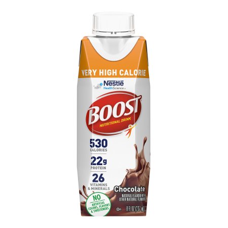 Boost Very High Calorie Flavored Ready to Use Oral Supplement, 8 oz Tetra Brik