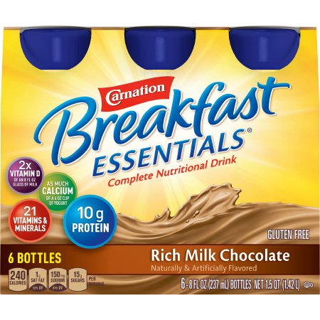 Carnation® Breakfast Essentials® Oral Supplement, Ready to Use 8 oz. Bottle
