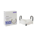 McKesson Raised Toilet Seat, 17 X 16-1/2 X 5 Inch