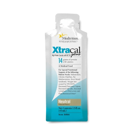 XtraCal™ Plus High Calorie Supplement, Unflavored, 1 oz. Individual Packet Concentrate