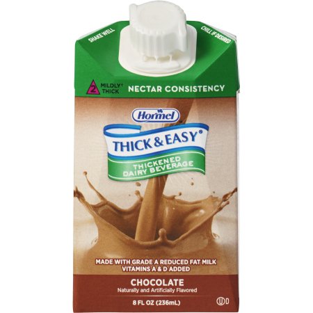Thick & Easy® Dairy Thickened Beverage, Flavored, 8 oz. Carton Ready To Use